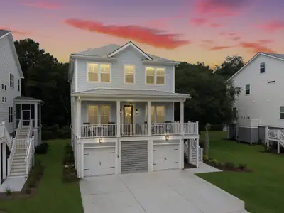 New construction Single-Family house 1069 Capersview Ct, Awendaw, SC 29429 plan Copahee - Overlook At Copahee Sound - image