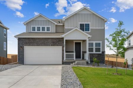 New construction Single-Family house 292 Elbert Street, Johnstown, CO 80534 Avon- photo 0