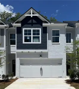 New construction Townhouse house 1545 Aralynn Ct, Unit 10, Conyers, GA 30013 plan Hanover - image