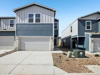 New construction Townhouse house 12808 Summer Village Dr, Buda, TX 78610 plan The Mayfield (170) - image