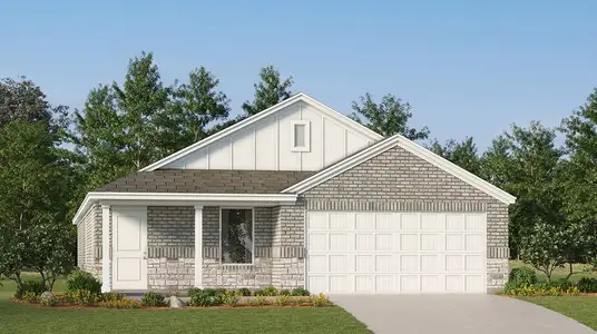 New construction Single-Family house 122 Little Foxhold, Balch Springs, TX 75181 plan Layton - image