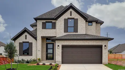 New construction Single-Family house 171 Haby Gln, San Antonio, TX 78253 plan 2796W - image