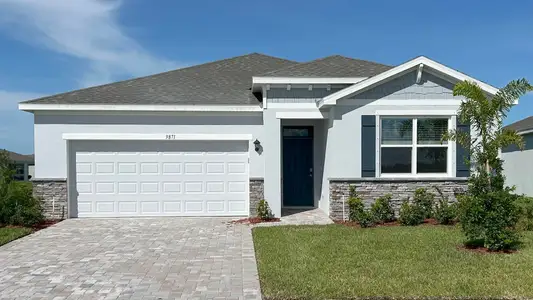 New construction Single-Family house 3871 Hollingsworth Dr Se, Palm Bay, FL 32909 plan Clifton - image