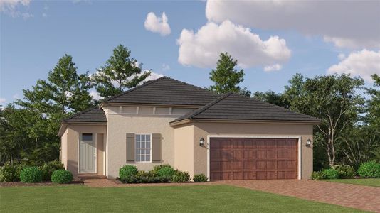 New construction Single-Family house 31804 Cardinal Yard Drive, San Antonio, FL 33576 Splendor II- photo 0