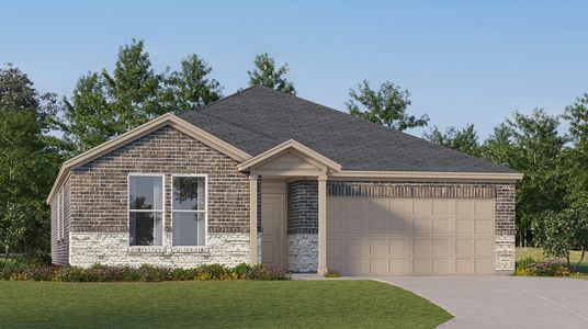New construction Single-Family house 620 Grand View Rd, Georgetown, TX 78628 plan Springsteen - image