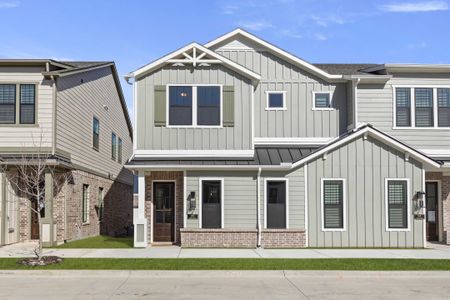 New construction Duplex house 1144 Concan Dr, Plano, TX 75075 plan Wyatt - image