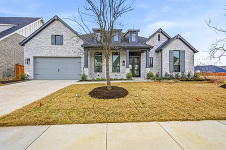 New construction Single-Family house 4317 Sandbrock Pkwy, Aubrey, TX 76227 plan 272 Plan - image