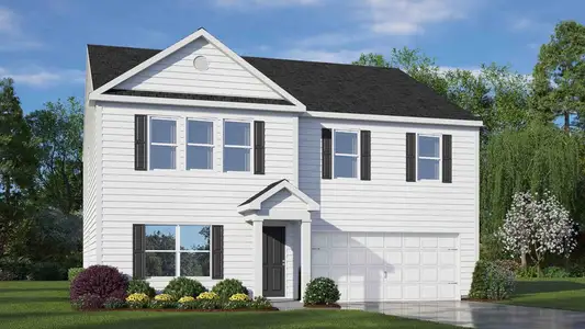 New construction Single-Family house 102 Olive History Wy, Wilson's Mills, NC 27520 plan KYLE - image