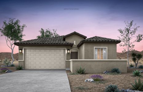 New construction Single-Family house 42970 Pablo Dr, Maricopa, AZ 85138 plan Verbena - image