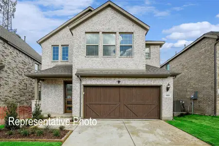 New construction Single-Family house 1350 Eldridge Pond St, Forney, TX 75126 plan Meridian - image