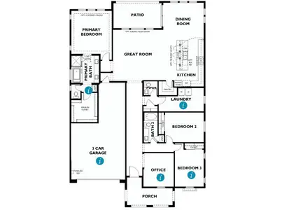 New construction Single-Family house 7427 W Hedge Hog Pl, Peoria, AZ 85383 plan 5012 - image