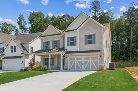 New construction Single-Family house 5557 Keswick Dr, Flowery Branch, GA 30542 - image
