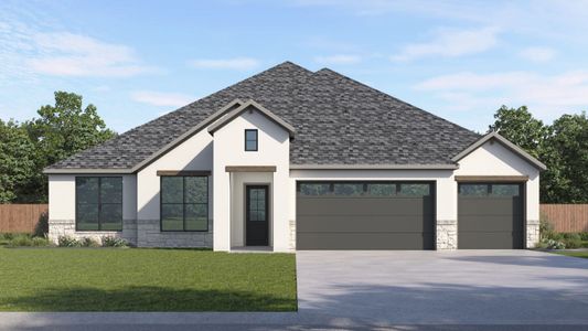 New construction Single-Family house 5016 Cypress Ranch Blvd, Spicewood, TX 78669 plan The Azle - image
