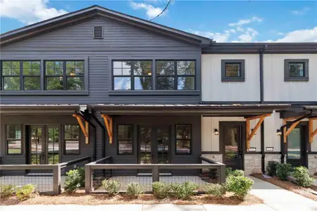 New construction Townhouse house 931 Willingham Dr, Unit 10, Hapeville, GA 30354 - image