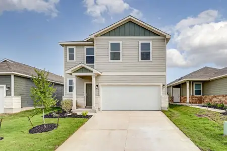 New construction Single-Family house 1519 Elvin Smt, San Antonio, TX 78073 plan Hawthorne - 1802 - image