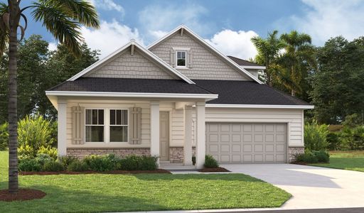 New construction Single-Family house 223 Thornberry Wy, Palm Coast, FL 32164 plan Appleby - image