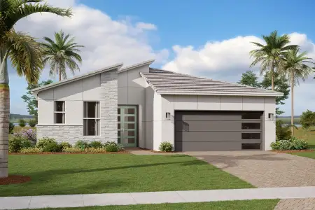 New construction Single-Family house 10048 Sw Carnelian St, Port St. Lucie, FL 34987 plan Sage - image