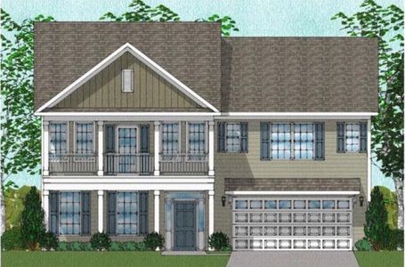 New construction Single-Family house 199 N Maple Walk Dr, Garner, NC 27529 plan Roland - image