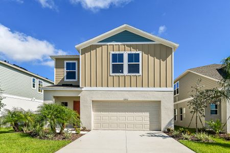 New construction Single-Family house 1731 Vanilla St, Haines City, FL 33844 plan Turquesa - image