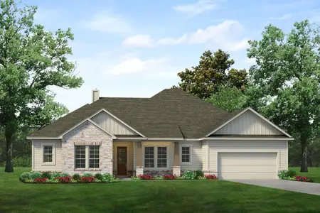 New construction Single-Family house 1230 Cr 200, Valley View, TX 76272 plan Colorado III - image