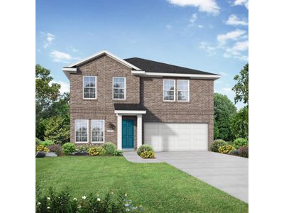 New construction Single-Family house 10718 Sky Creek Ln, Beasley, TX 77417 plan The Solara A - image