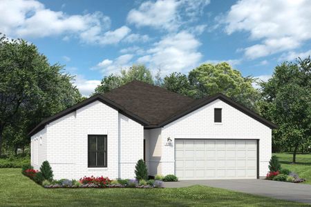 New construction Single-Family house 4010 Colony River Rock Blvd, Pinehurst, TX 77362 plan Colony at Pinehurst 1754 - image