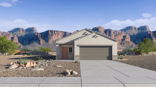 New construction Single-Family house 28223 North Ice Cavern Lane, San Tan Valley, AZ 85143 - photo 0