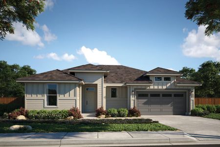 New construction Single-Family house 168 Rieber Rd, Kyle, TX 78640 plan Clover - image