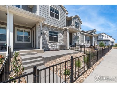 New construction Townhouse house 4140 Trapper Lake Drive, Loveland, CO 80538 Camden- photo 0