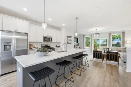 New construction Townhouse house 140 Fernbank Rd, Johns Island, SC 29455 plan The Balfour - image