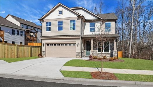 New construction Single-Family house 358 Conifer Ln, Ball Ground, GA 30107 plan Drexel - image