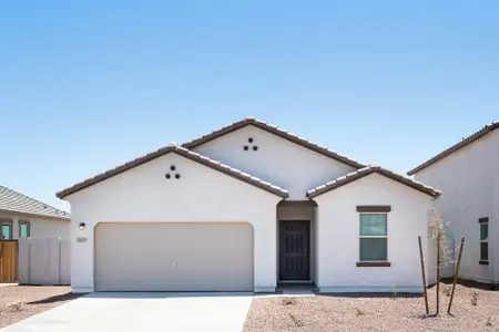 New construction Single-Family house 25713 N Poseidon Rd, Florence, AZ 85132 plan Prism - image