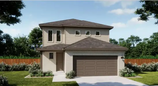 New construction Single-Family house 516 Bauer Lp, Liberty Hill, TX 78642 plan Baylee - image