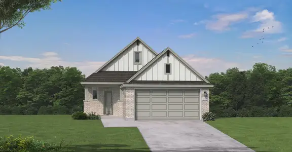 New construction Single-Family house 31985 Retama Ranch Ln, Spring, TX 77385 plan Leona - image