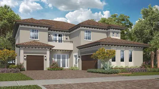 New construction Single-Family house 12555 Eulalia St, Parkland, FL 33076 plan Regent - image