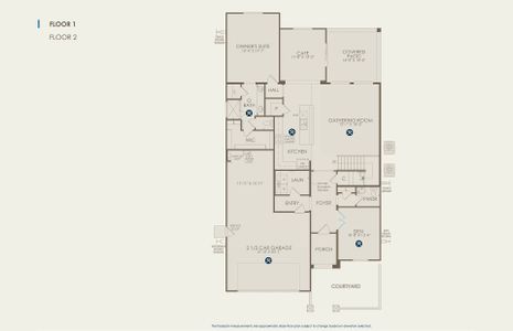 Prato Floor Plan, Quick Move-In Home, Floor 1