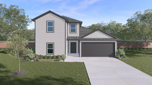 New construction Single-Family house 105 Golden Eagle Blvd, New Waverly, TX 77358 - image