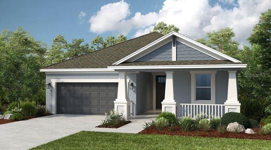 New construction Single-Family house 3206 Lumber Falls Dr, Plant City, FL 33565 Aruba- photo 0