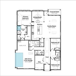 New construction Single-Family house 1410 Fieldstone Dr, Midlothian, TX 76065 plan Richmond - image 5