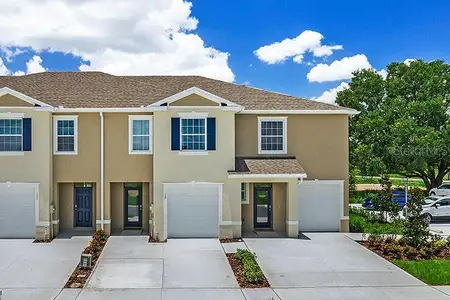 New construction Townhouse house 732 Preston Cove Dr, St. Cloud, FL 34771 plan VALE - UNIT A - image