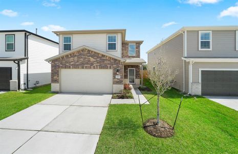 New construction Single-Family house 214 Bismuth Drive, Crosby, TX 77532 Springfield- photo 0