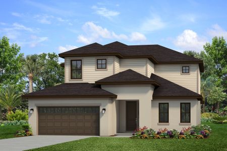New construction Single-Family house 7400 Sawgrass Rd, Parrish, FL 34219 plan Ashford - image