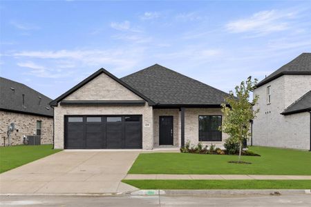 New construction Single-Family house 425 Chase Creek, Lavon, TX 75166 Nevada- photo 0