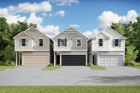 New construction Single-Family house 11408 Lucky Falls Dr, Houston, TX 77047 plan Cleveland - image