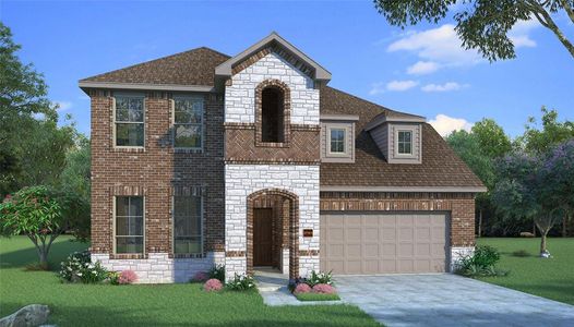 New construction Single-Family house 780 Grand Dale Drive, Lavon, TX 75166 Ironwood II V- photo 0