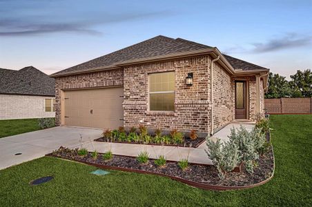 New construction Single-Family house 3429 Esplanade Dr, Little Elm, TX 75068 plan Messina - image