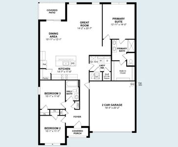 New construction Single-Family house 1956 Tranter Ave Se, Palm Bay, FL 32909 Daffodil IV- photo 1 1
