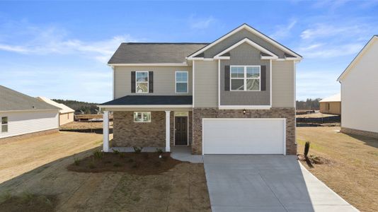 New construction Single-Family house 329 Arnica Drive, Locust Grove, GA 30248 Belfort- photo 0