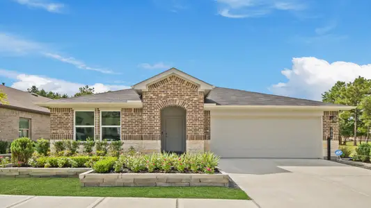 New construction Single-Family house 18194 Woodpecker Trl, New Caney, TX 77357 plan Lakeway - image