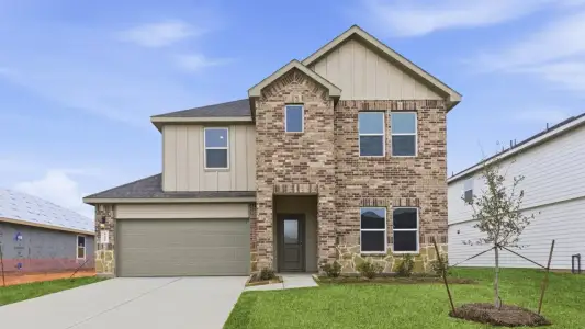 New construction Single-Family house 11111 Wild Senna Wy, Needville, TX 77461 plan Knox - 2542 - image